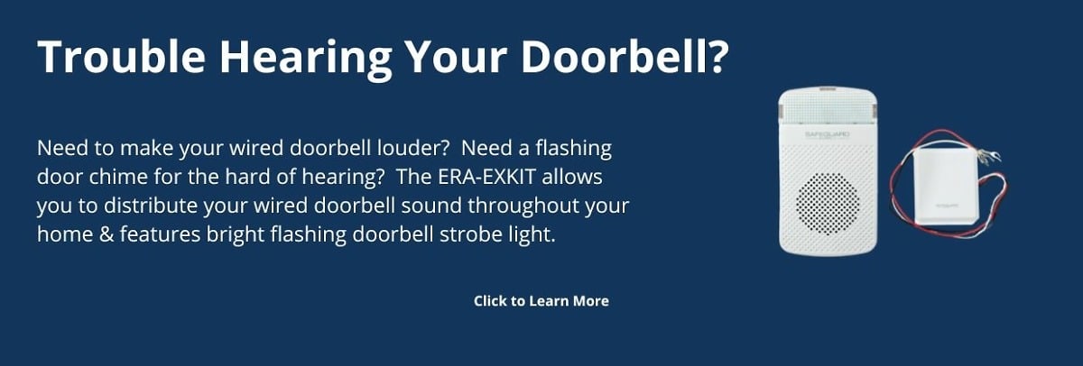 Trouble Hearing Your Doorbell - Flashing Doorbell with Strobe