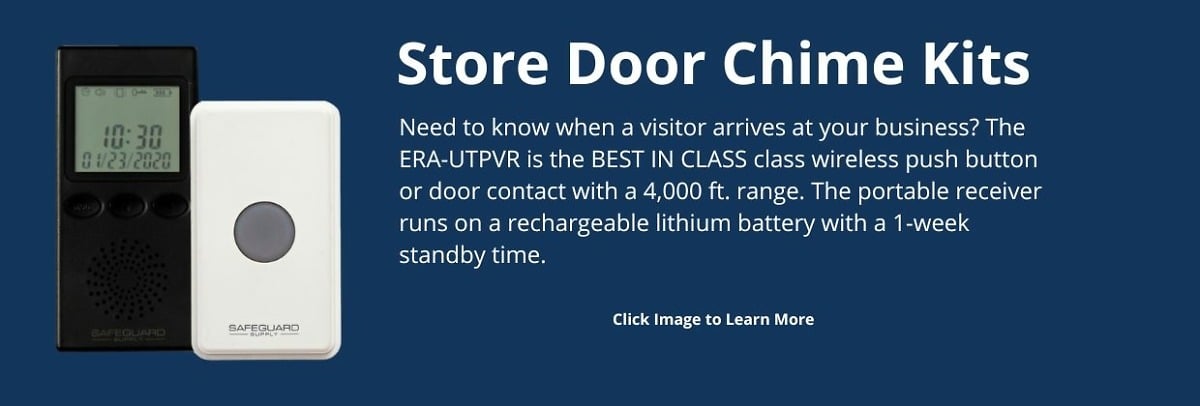 Store Door Chime Kit for Commercial Doorbell