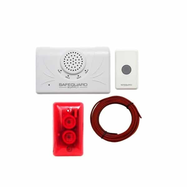 WDK ERA MINSTROBE R Business Doorbell Kit with Red Strobe Siren 1200px 1